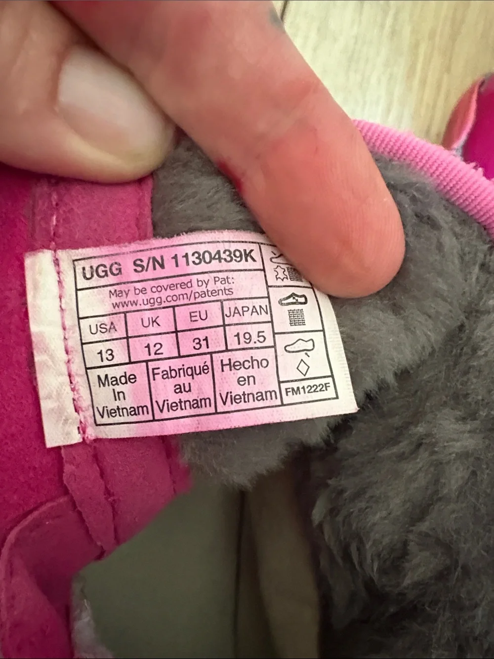 UGG Kids Fuchsia Zip-Front Winter Boots